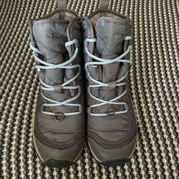 Keen Terradora grey ankle height waterproof boot women’s shoe size 7.5 - Picture 8 of 13